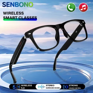 Smart Wireless Bluetooth Glasses Listen to Music Answer the Phone