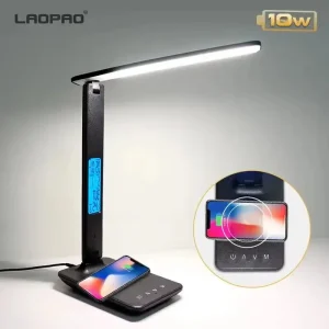Wireless Charging LED Desk Lamp USB Charging Port